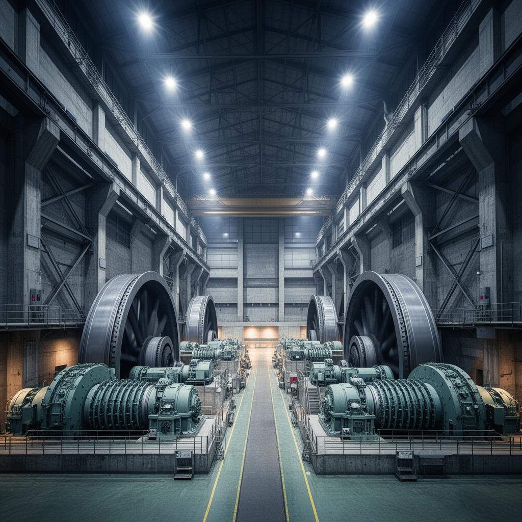 TD Power Systems türbin salonu